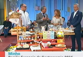 Minho, European Region of Gastronomy 2016 on TV1 Portugal