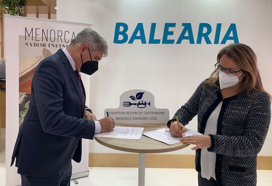 Baleària joins Menorca 2022 endeavour 